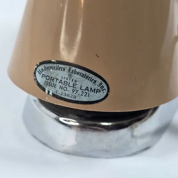 Hamilton Atomic Telescoping Orb Eyeball Desk Lamp 1960’s Mid Century Modern Work - Picture 7 of 16